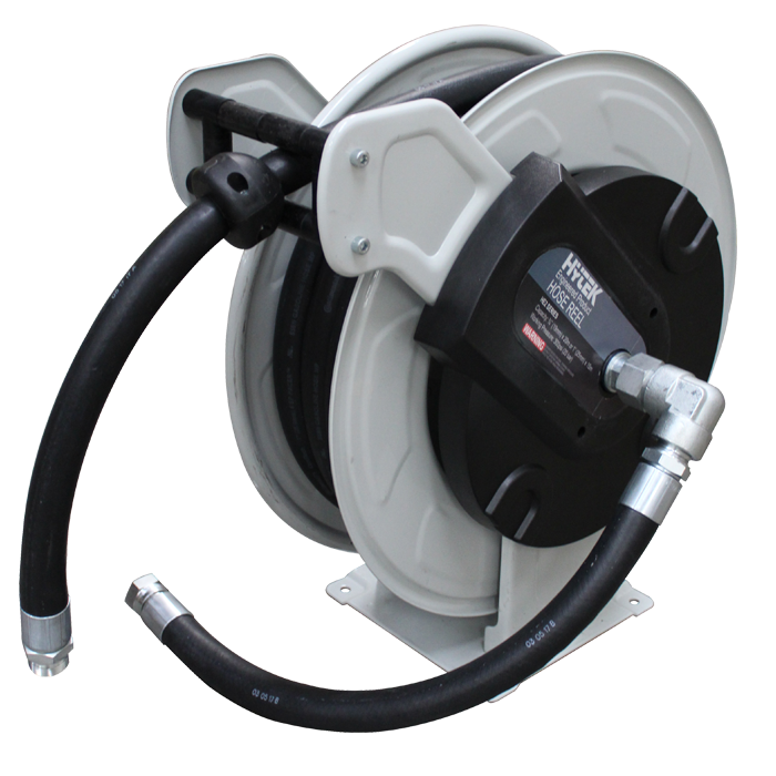 Hytek Engineered Spring Rewind Hose Reel With 14m X 1″ Hose