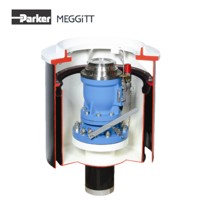 Parker-Meggitt GBMY50 Series Environmental Hydrant Pit Box with F900 Pit Lid