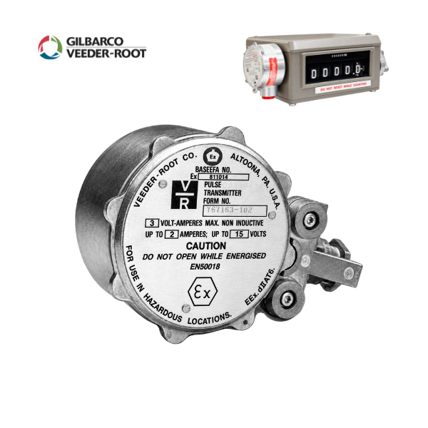 Veeder-Root Pulse Transmitters for Meter Registers